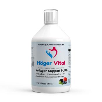 Kollagen Support PLUS+ Shots - Wild Berry