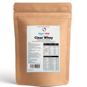Clear, Whey, Protein, Eistee, Pfirsich